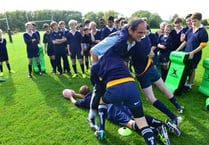 Rugby legend visits Monmouth School