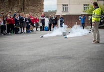 Monmouthshire students feel the need for speed
