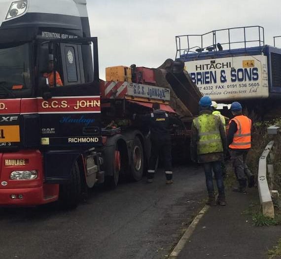Sudbrook bridge a sticking point for lorries