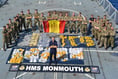 HMS Monmouth in £65m Indian Ocean drugs haul