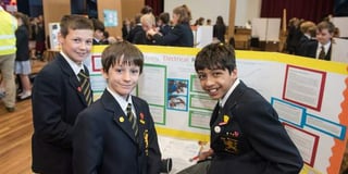 Pupils show off their extraordinary experiments