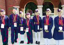 Tintern church group in France for Somme commemorations