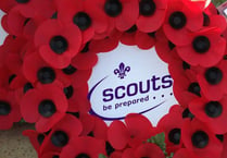 Scouts get creative to mark end of Great War