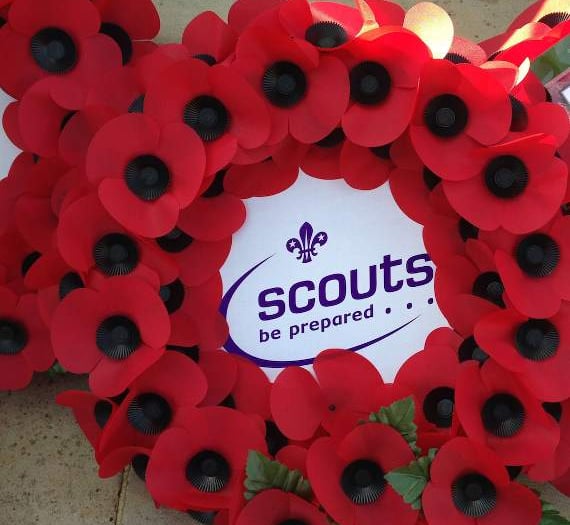 Scouts get creative to mark end of Great War