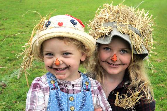 Fancy dress winners sisters Emily aged two, and Anna Wilson, six. Photograph by Martin Chainey Photography