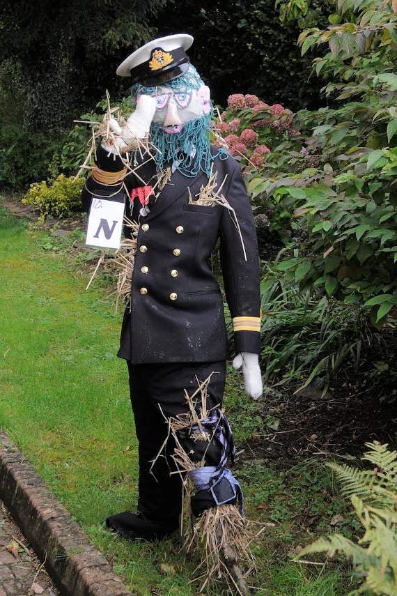 The naval officer which won the first prize in Devauden. Photograph by Martin Chainey Photography