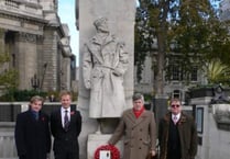 Family pilgrimage to visit poignant memorial gun