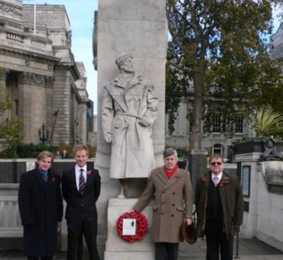 Family pilgrimage to visit poignant memorial gun