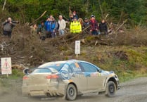 Crews among the action on Rally GB