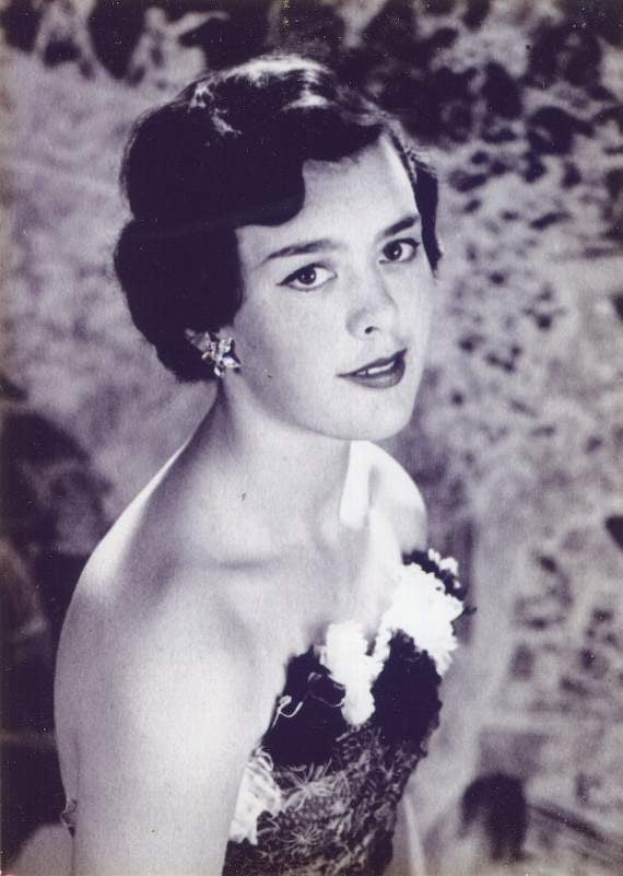 Jenny aged 20 celebrating her engagement