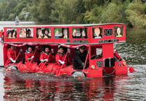All aboard for the raft race