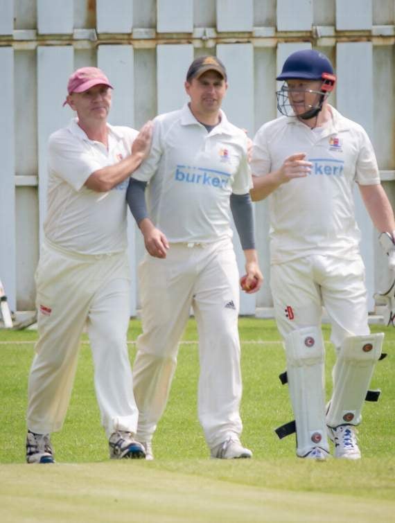 Luke Bowley (centre)?got the breakthrough against Machen