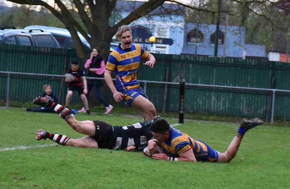 Tom Hawkins opens Monmouth account against Usk