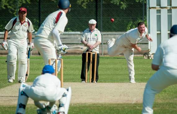 Captain Adam Roberts took three catches and hit 100 as Monmouth beat Whitchurch Heath by 178 runs
