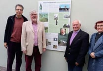 Hall gets panels telling the story of Overmonnow
