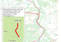 A466 to be closed for a week at Redbrook