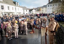 Monmouth stops to remember 100 years since Armistice
