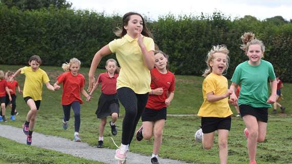 Trellech pupils latest to join Daily Mile initiative 