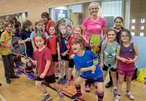 Youngsters rally around tennis ace