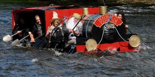 Town gears up for annual raft race - first since lockdown