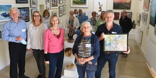 Popular art show attracted hundreds of visitors