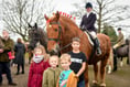 Traditional meet sees horses but no hounds
