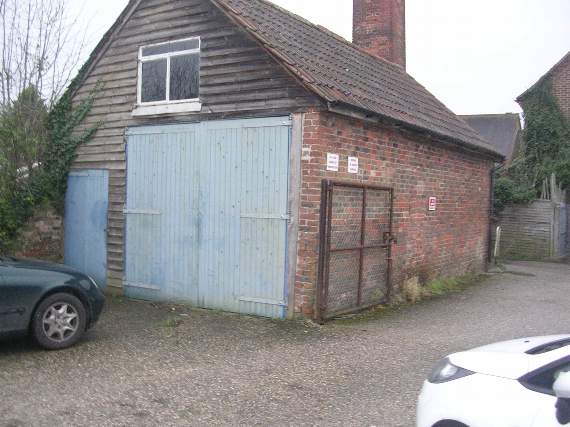 A small barn in Holders Yard, that was used as a business unit