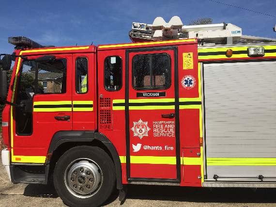 <p>Hampshire fire service is facing cuts.</p>