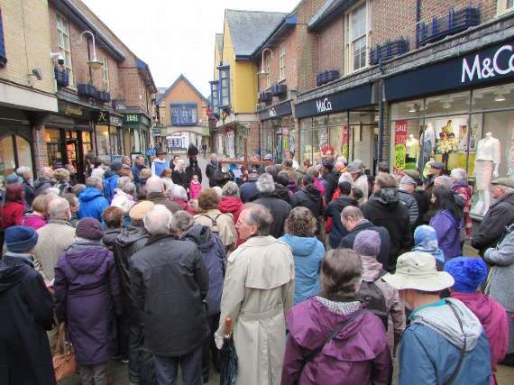 <p>Rams Walk in Petersfield is one of a number of commercial investments made by East Hampshire District Council in recent years using cheap government loans</p>