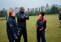 Alton Rugby Club visited by Ugo Monye and Danielle Waterman