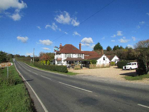 The Trooper Inn at Froxfield, which features in a list of most haunted hostelries in Hampshire