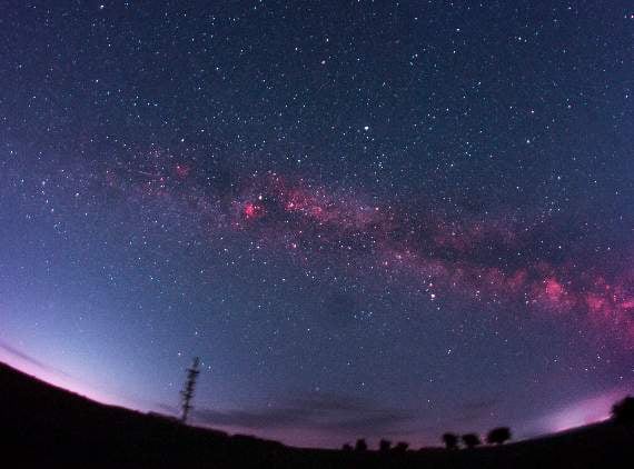 <p>Butser Hill is one of the best places in the world to view the moon and stars in the QECP</p>