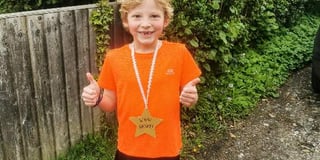 Henry's marathon effort to raise money for Petersfield hospital