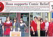 Ross supports Comic Relief