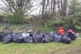 Travellers leave Ross-on-Wye Sports Club