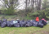 Travellers leave Ross-on-Wye Sports Club