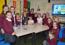 Spaghetti towers and chocolate egg Science at Gorsley Goffs Primary School