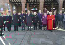 Ross-on-Wye falls silent on Armistice Day