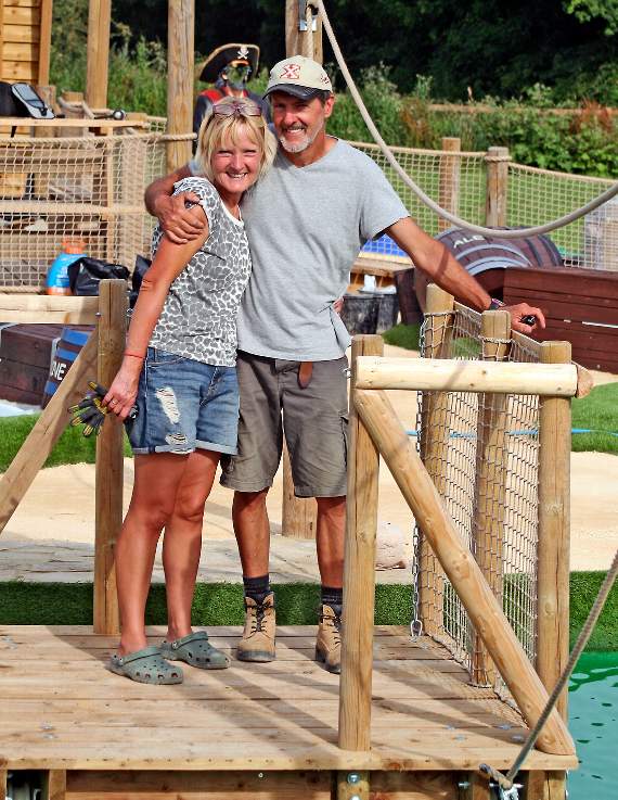 Rob and Fiona Redbourn