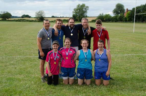 The winning team, the Wannabies