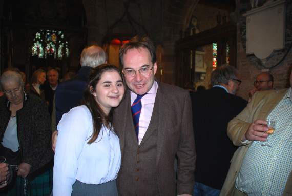 Quentin with his daughter, Honor.