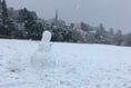 Heavy snow hits Ross-on-Wye