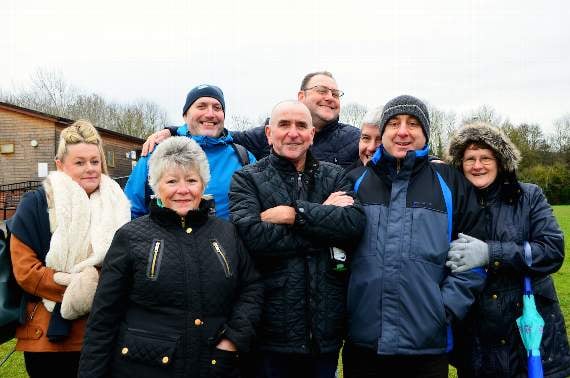 Ex players showing their community spirit on Boxing Day.