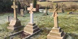 Hoarwithy headstone restored