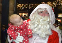 Ross welcomes Father Christmas
