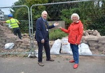 Dangerous wall finally demolished