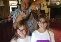 Charity hair cut to raise money at the Butchers Arms