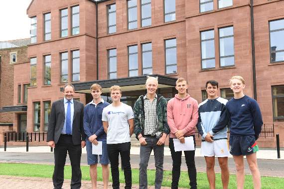 Students at Monmouth School for Boys.