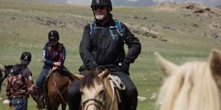Local man returns from an expedition in Mongolia