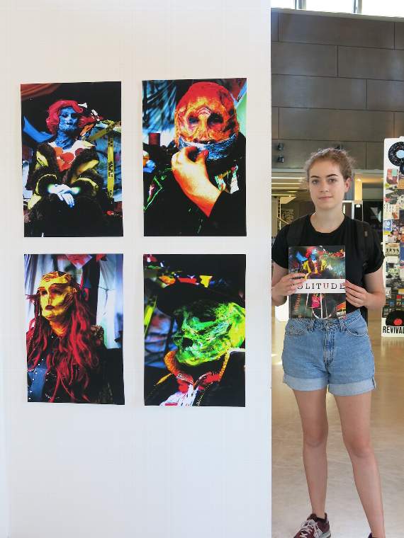 The work at Hereford College of Arts.